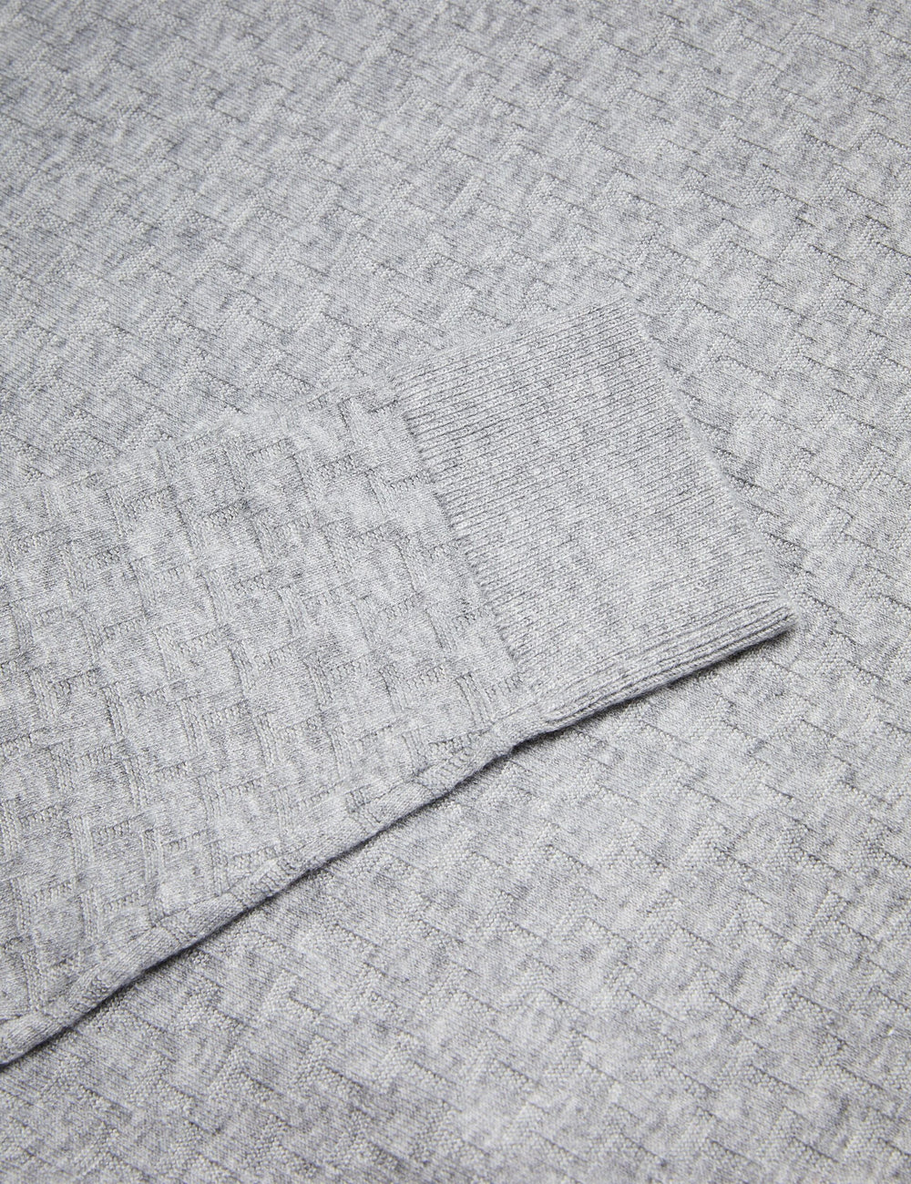 Men MORAR - Long Sleeve T Stitch Knitted Polo - Ted Baker