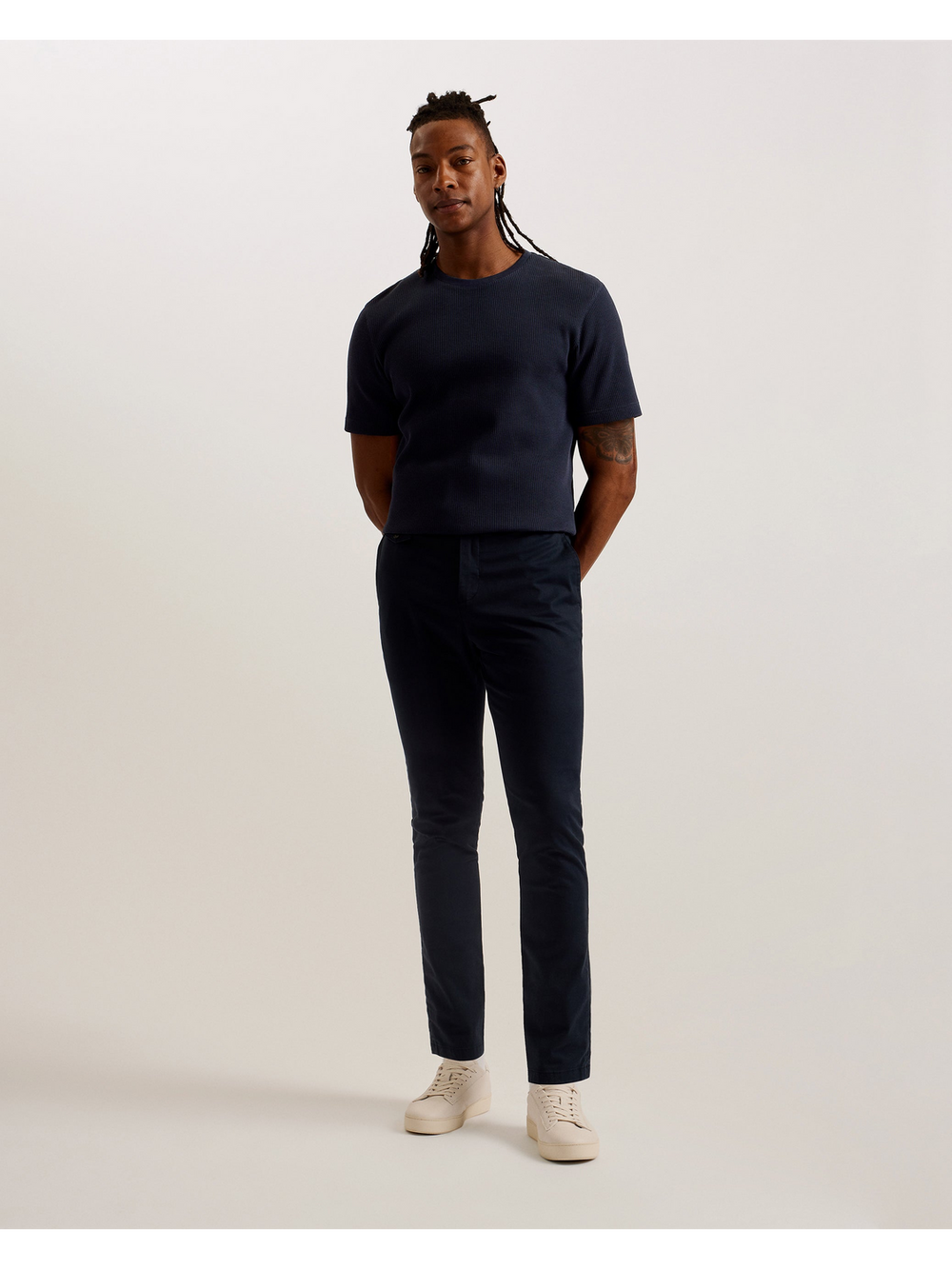 Men FRUTE Short Sleeve Regular Textured T-Shirt - Ted Baker