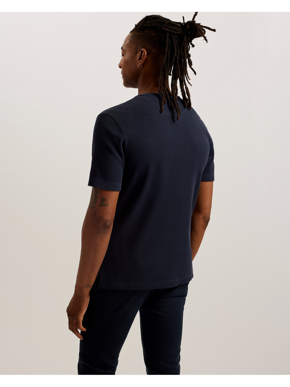 Men FRUTE Short Sleeve Regular Textured T-Shirt - Ted Baker
