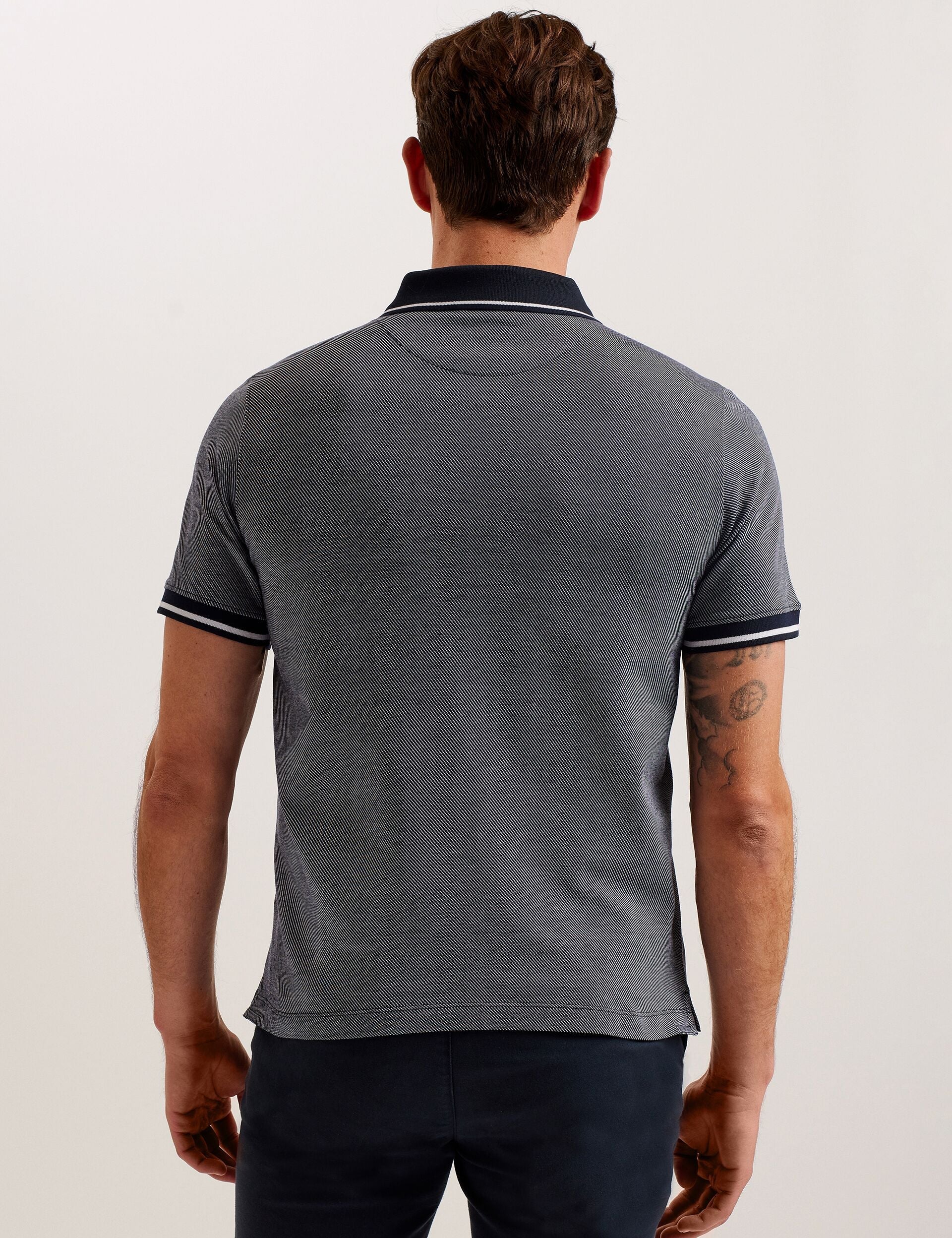 Men Helta - Short Sleeve Slim Fit Polo - Ted Baker