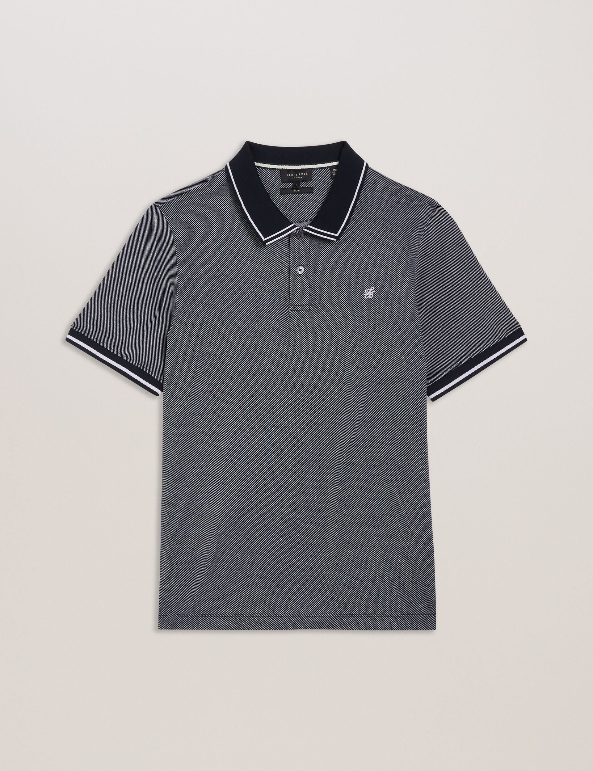 Men Helta - Short Sleeve Slim Fit Polo - Ted Baker