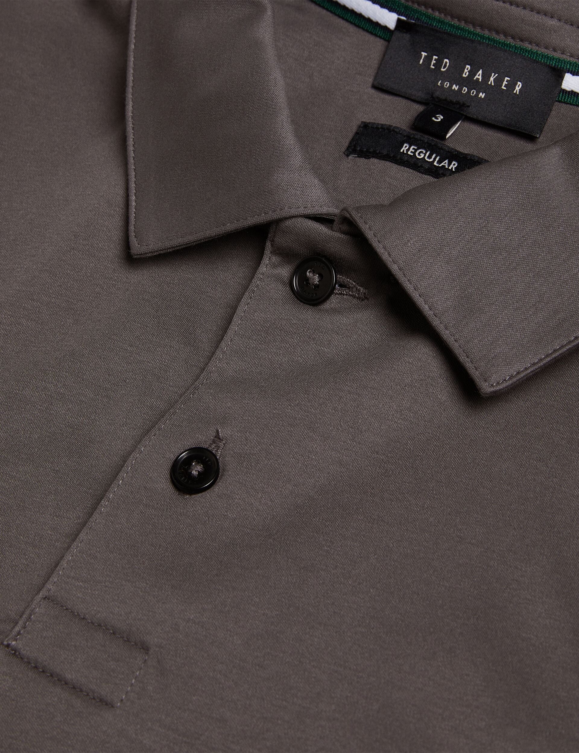 Men ZEITER - Slim Fit Pure Cotton Polo Shirt - Ted Baker