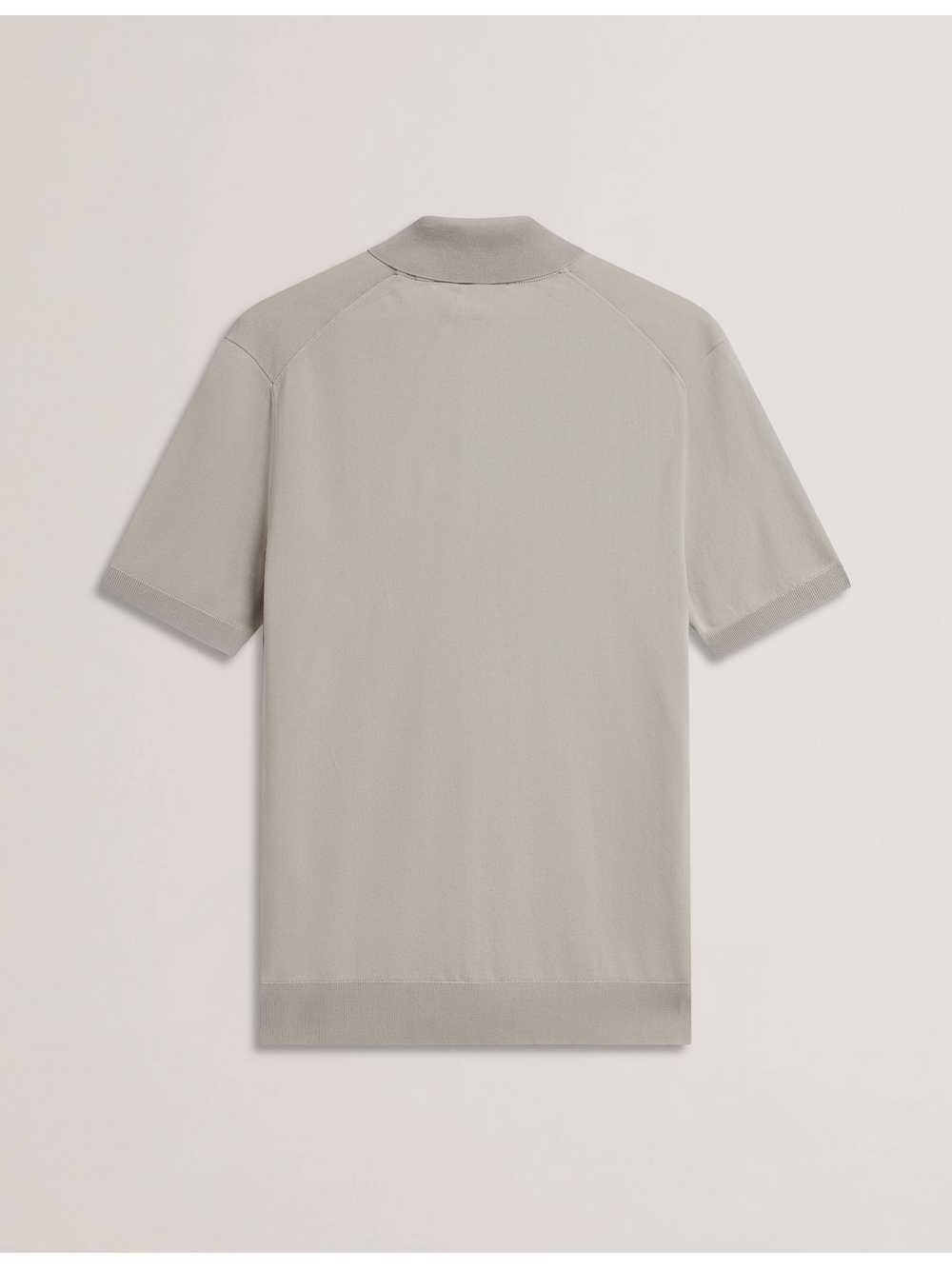 Men DALDIN - SS Rayon Zip Polo - Ted Baker