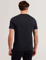 Men FETHER - Graphic Print Crew Neck Cotton T-Shirt - Ted Baker