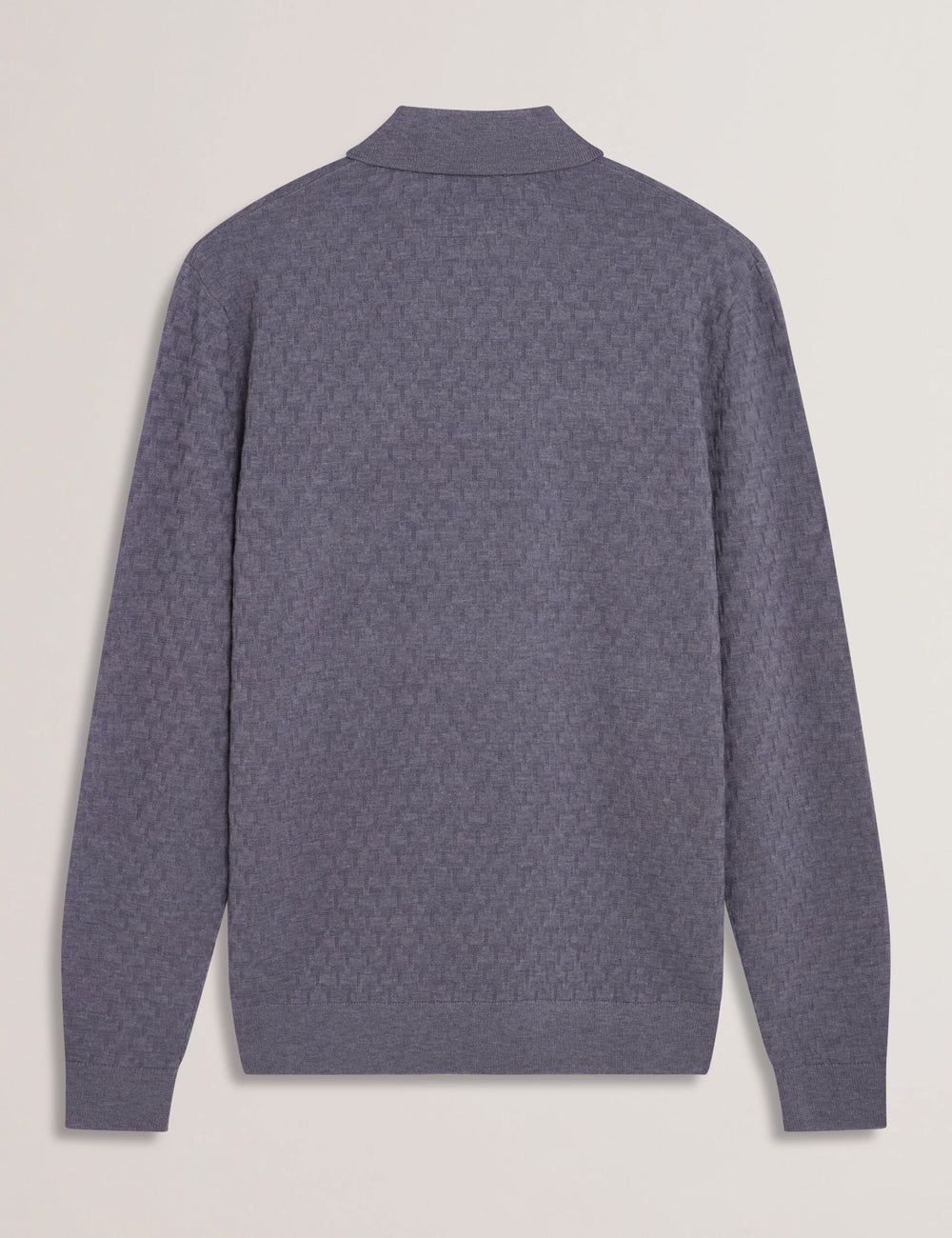 Men MORAR - T Knit Long Sleeve Polo Top - Ted Baker