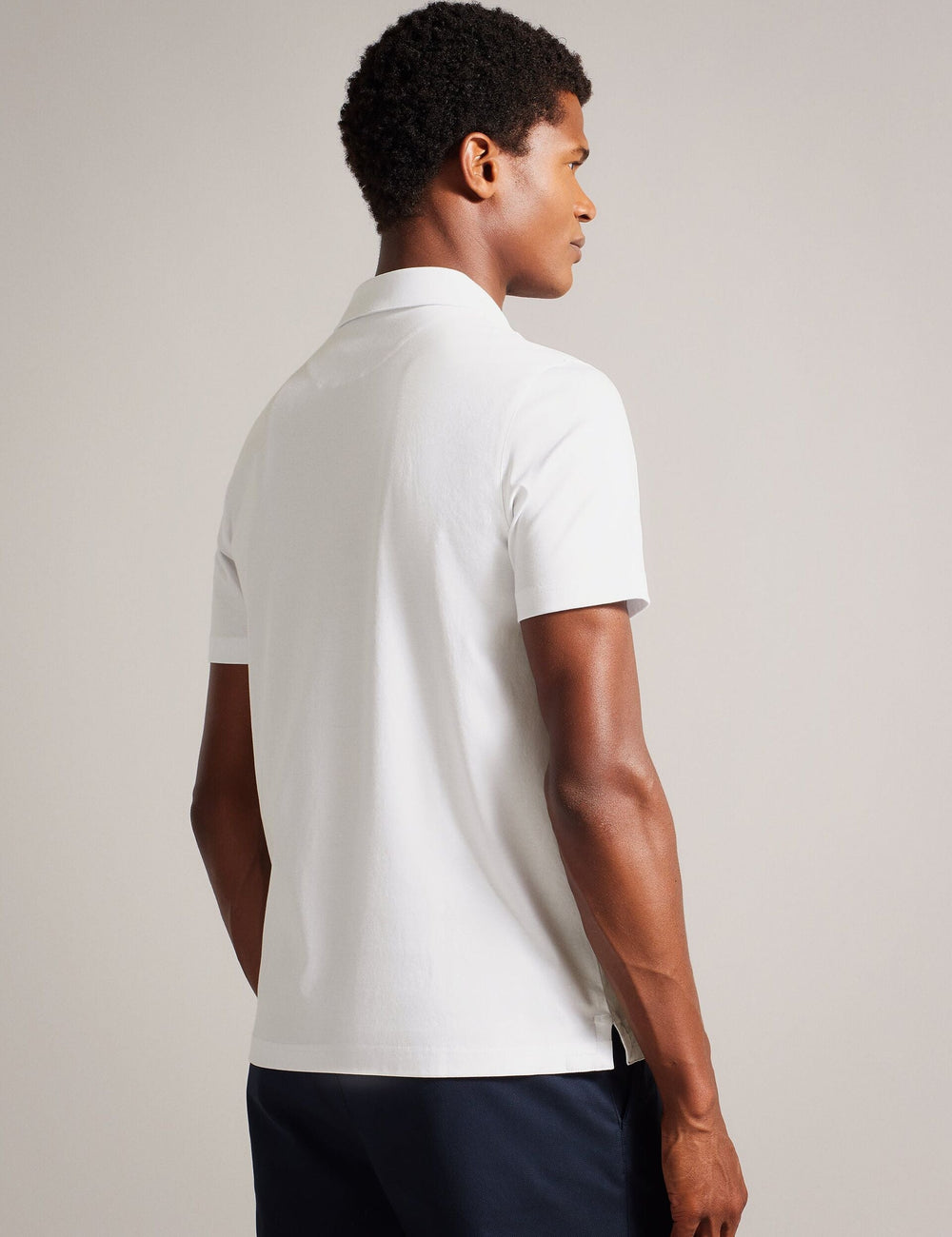 Men ZEITER - Slim Fit Pure Cotton Polo Shirt - Ted Baker