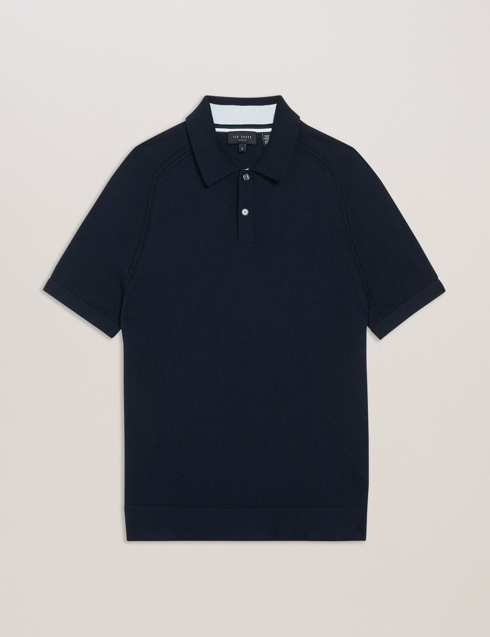 Men PELTZ - SS Regular Silk Blend Polo - Ted Baker
