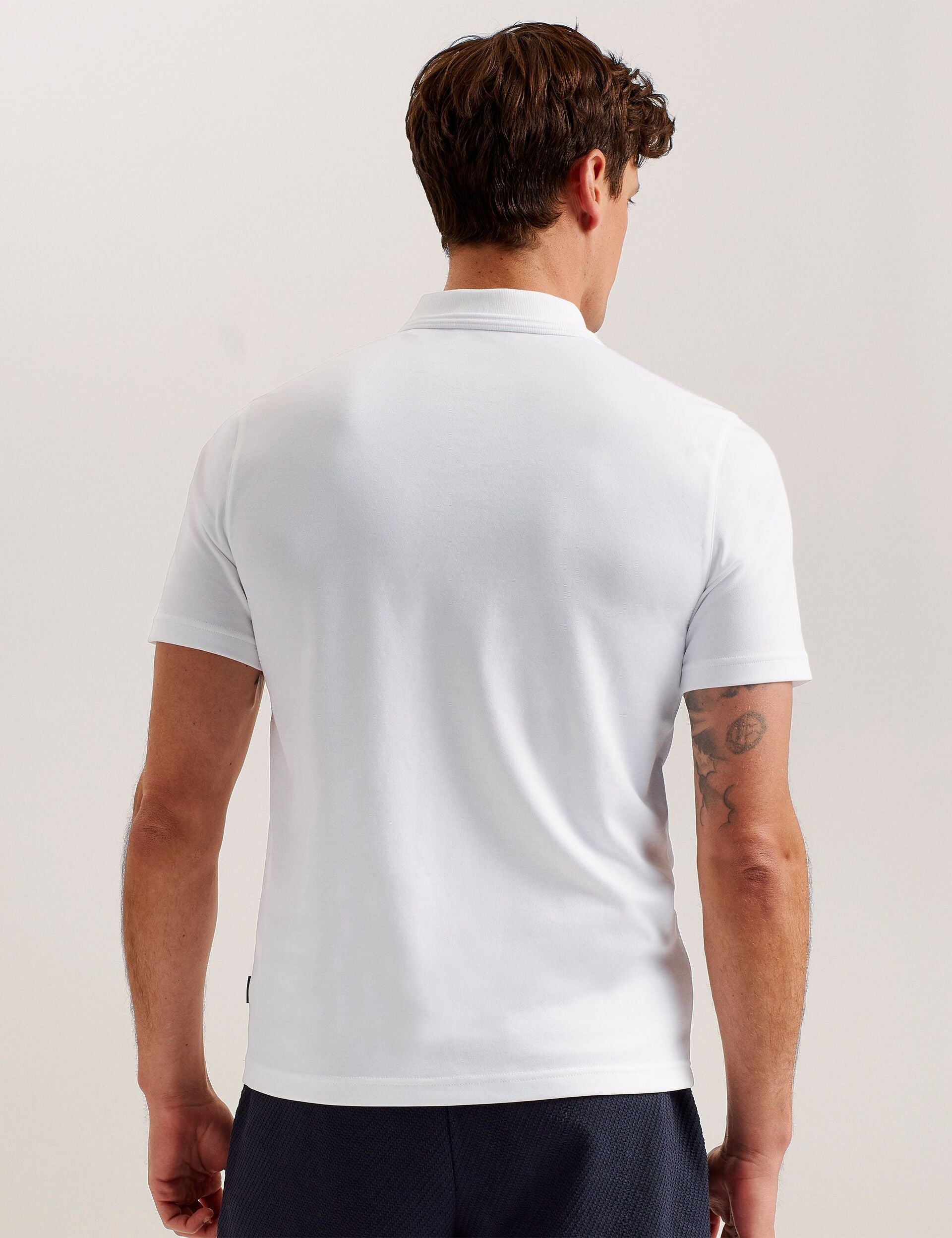 Men GALDON - Short Sleeve Regular Fit Polo - Ted Baker