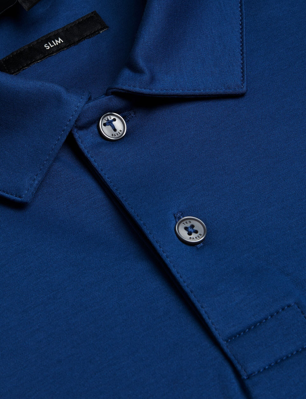 Men ZEITER - Slim Fit Pure Cotton Polo Shirt - Ted Baker