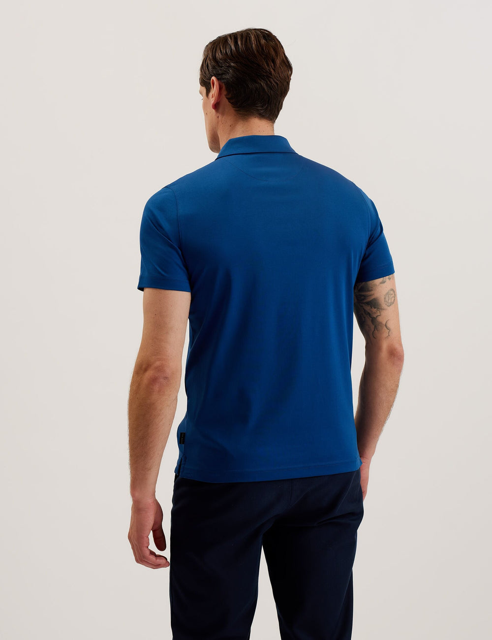 Men ZEITER - Slim Fit Pure Cotton Polo Shirt - Ted Baker