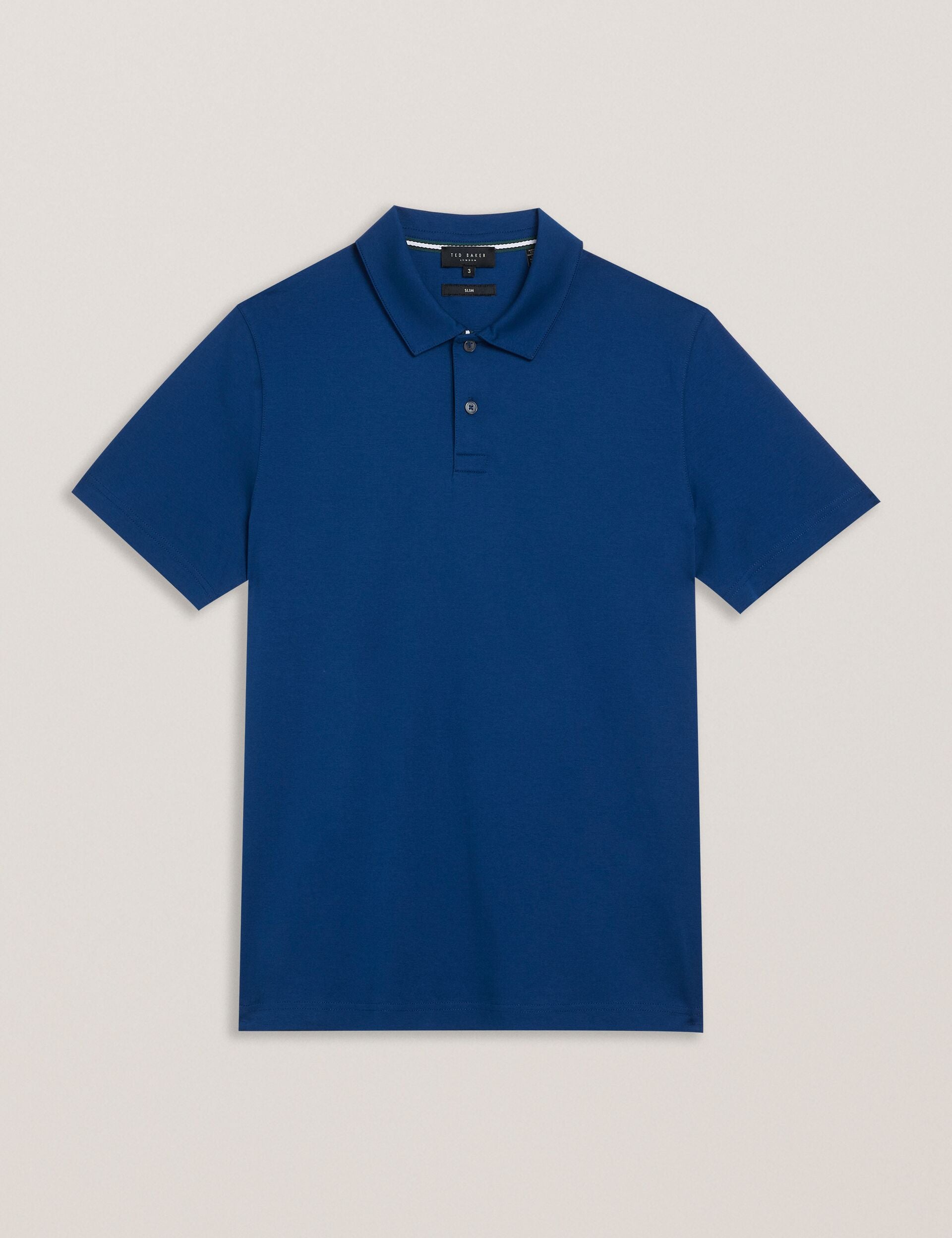 Men ZEITER - Slim Fit Pure Cotton Polo Shirt - Ted Baker