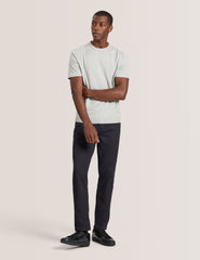 Men MODERN VISCOSE BLEND CREW - High Rise Grey Heather - Ted Baker