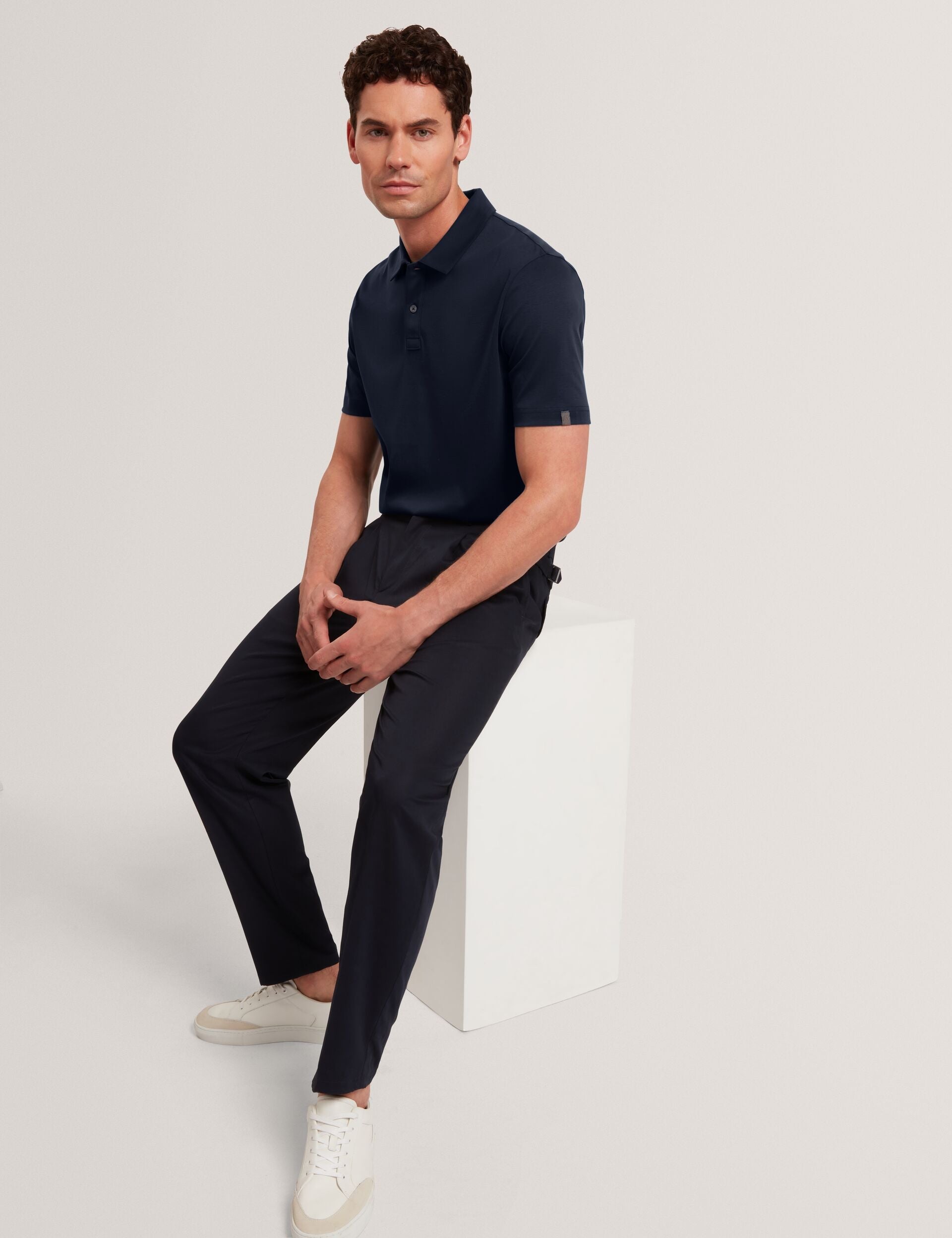 Men CONNALL Soft Touch Cotton Short Sleeve Polo - Ted Baker