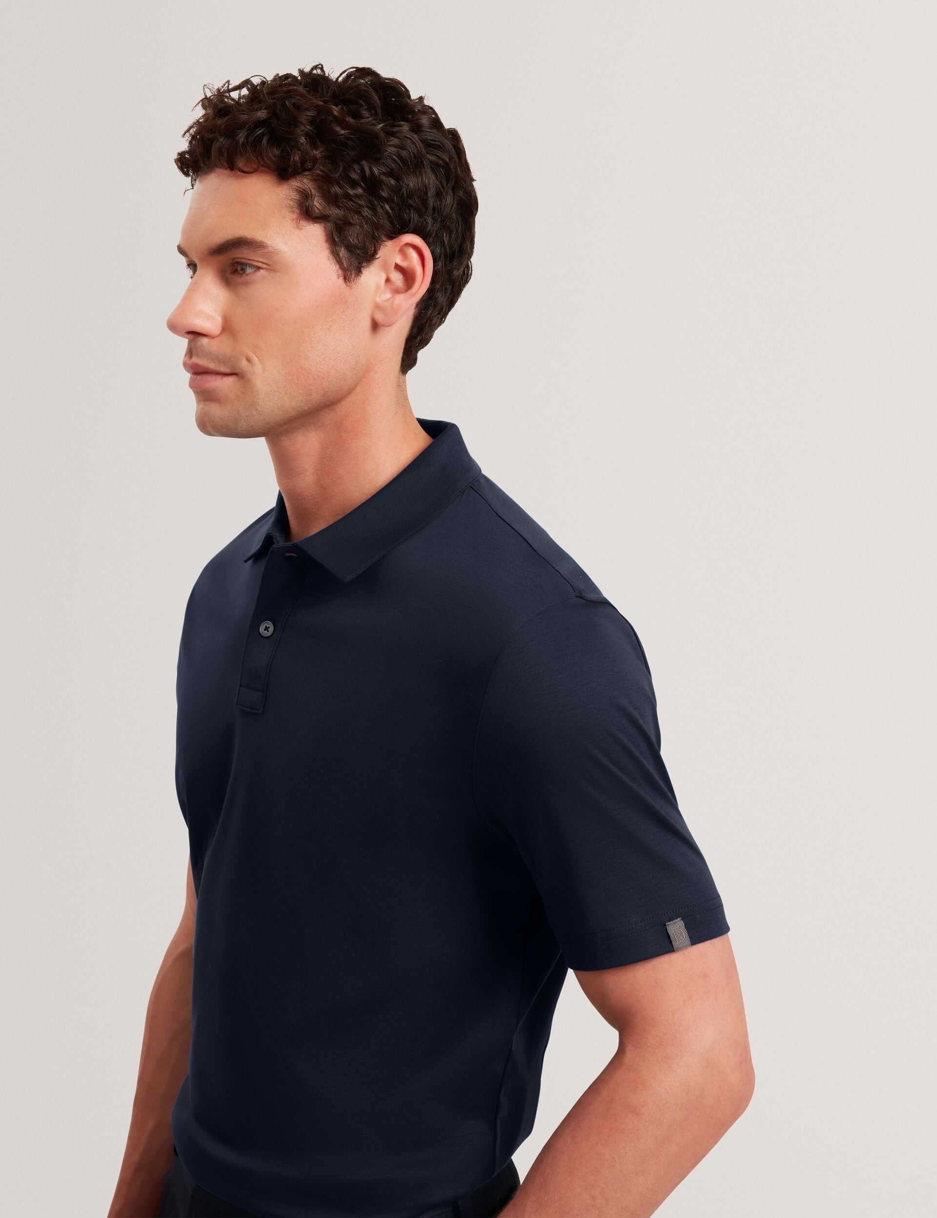 Men CONNALL Soft Touch Cotton Short Sleeve Polo - Ted Baker