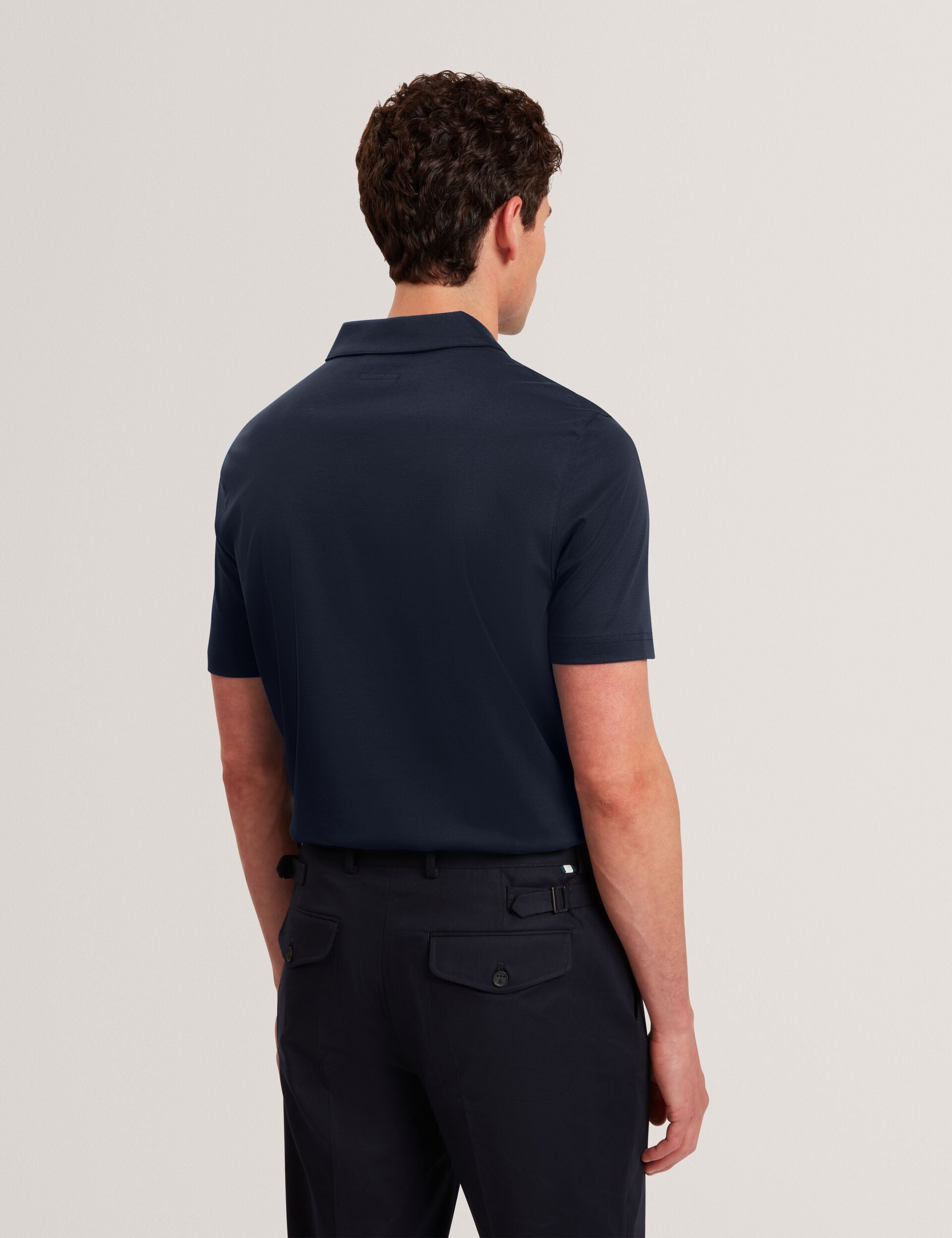 Men CONNALL Soft Touch Cotton Short Sleeve Polo - Ted Baker