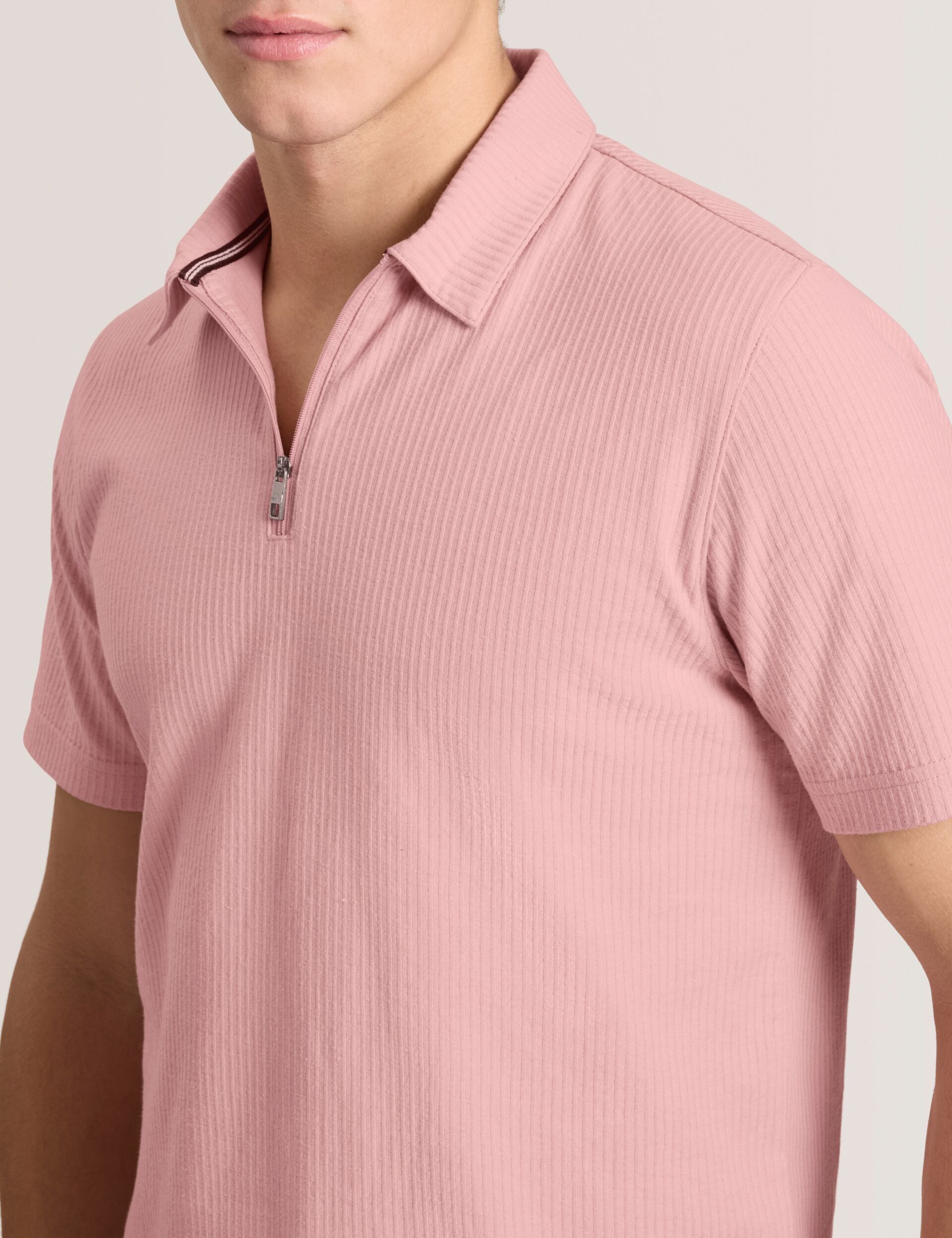 Men RIB ZIP POLO - Ted Baker