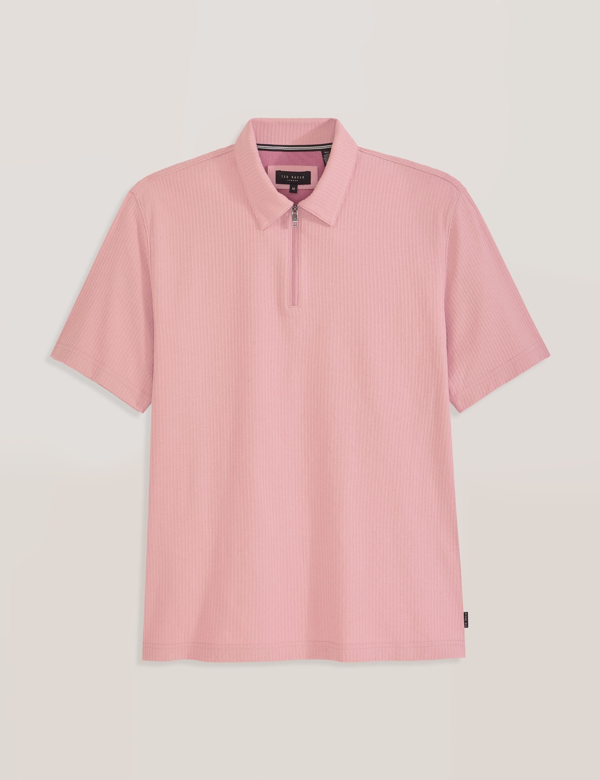Men RIB ZIP POLO - Ted Baker