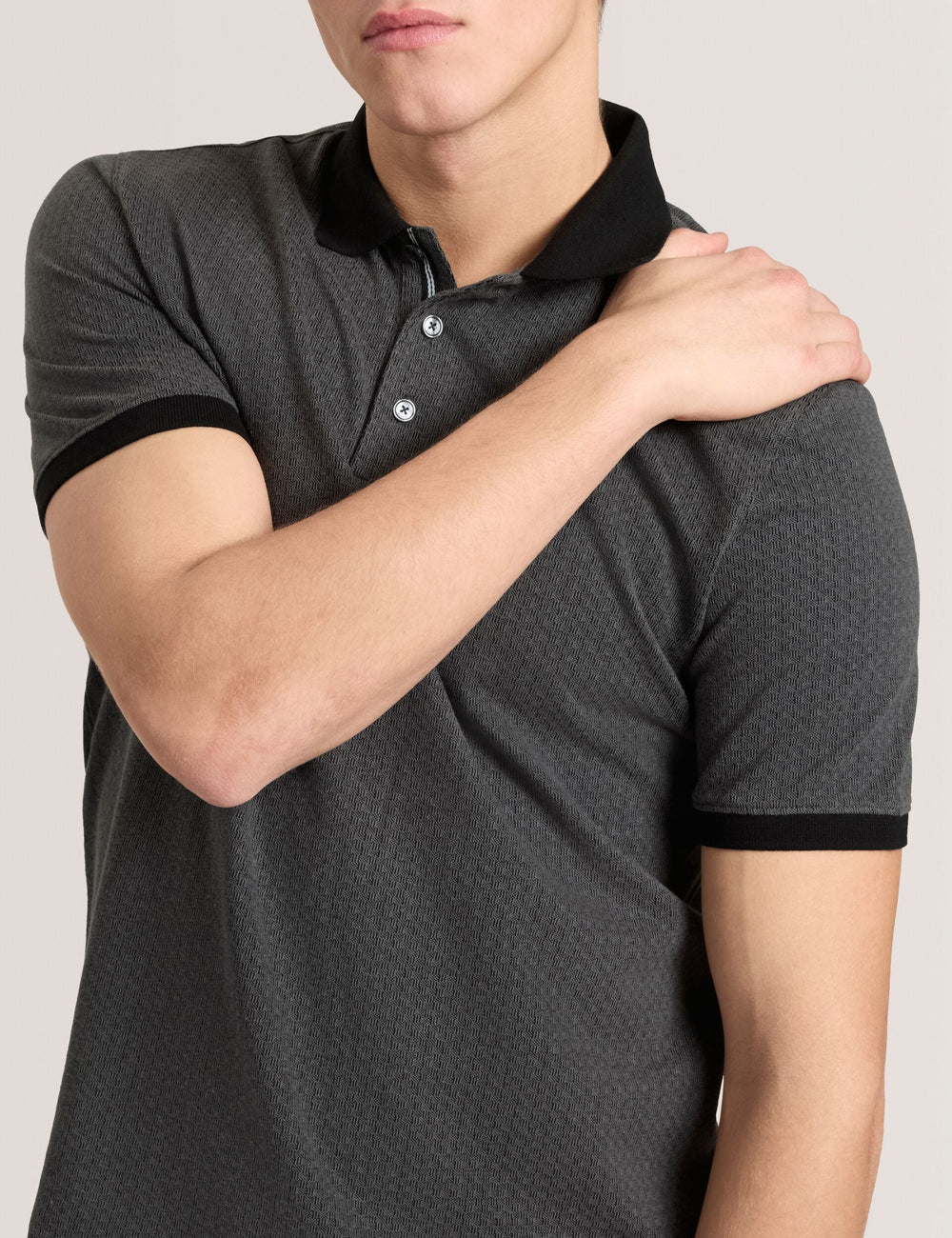 Men RIB ZIP POLO - Ted Baker