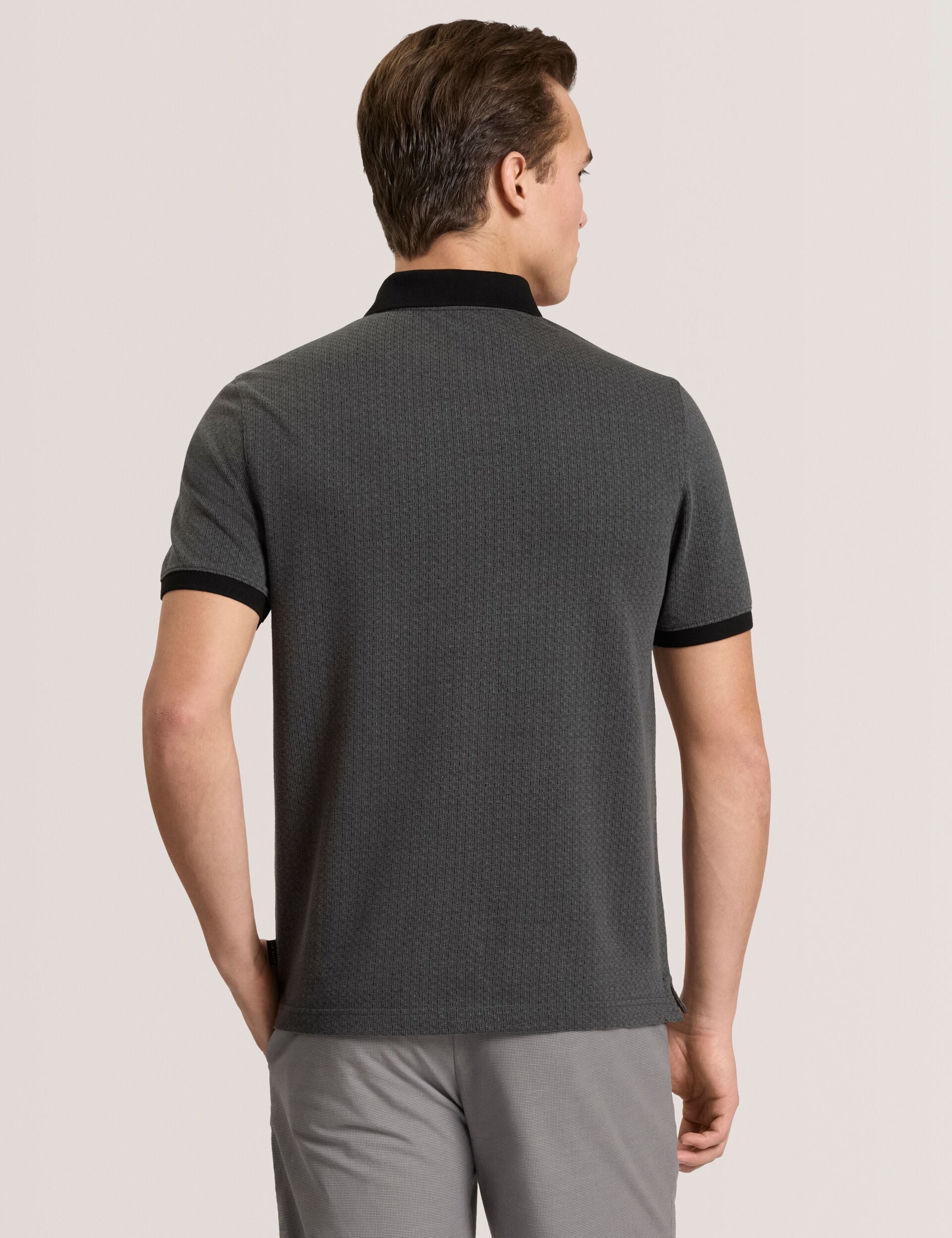Men RIB ZIP POLO - Ted Baker