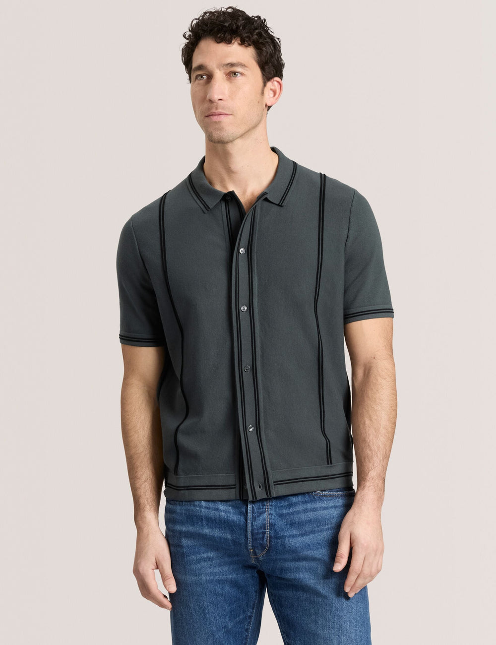 Men Sweater Polo - Ted Baker