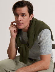 Men KELEPA - Short Sleeve Relaxed Fit Textured Knit T-Shirt - Ted Baker