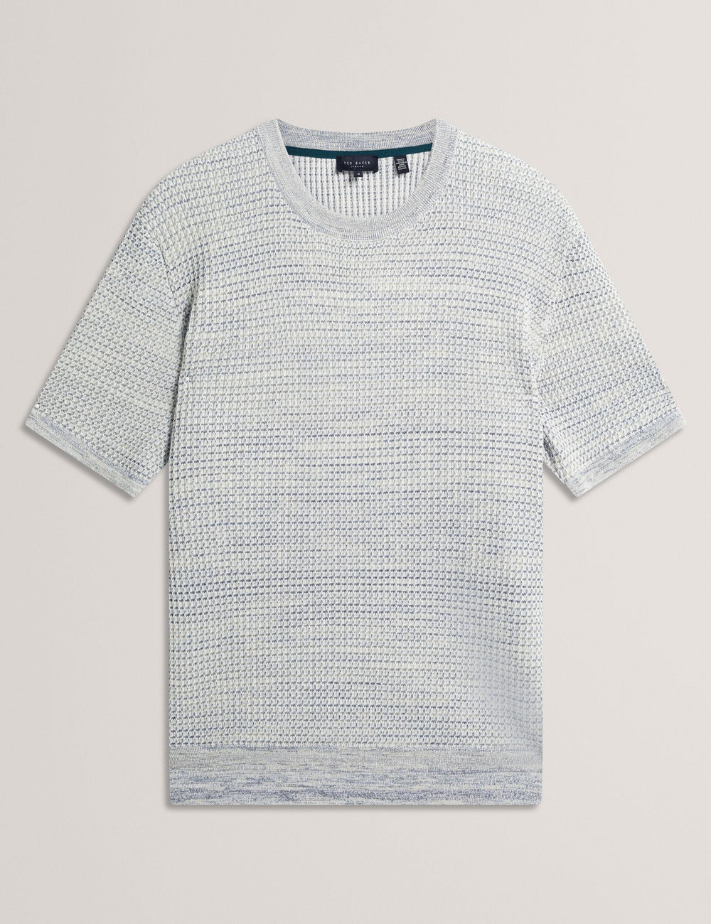 Men KELEPA - Short Sleeve Relaxed Fit Textured Knit T-Shirt - Ted Baker