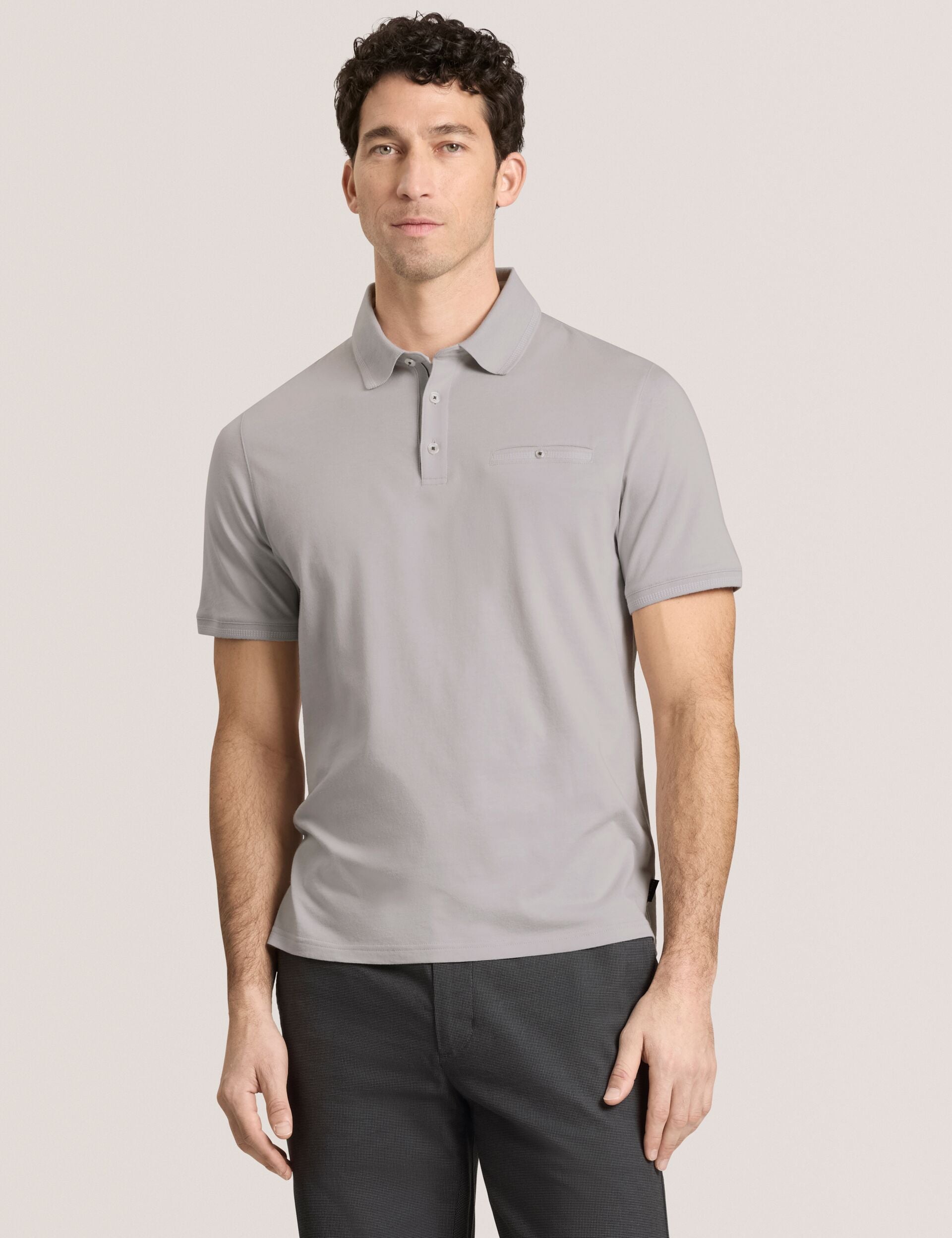 Men POLO - Button Up Polo - Ted Baker