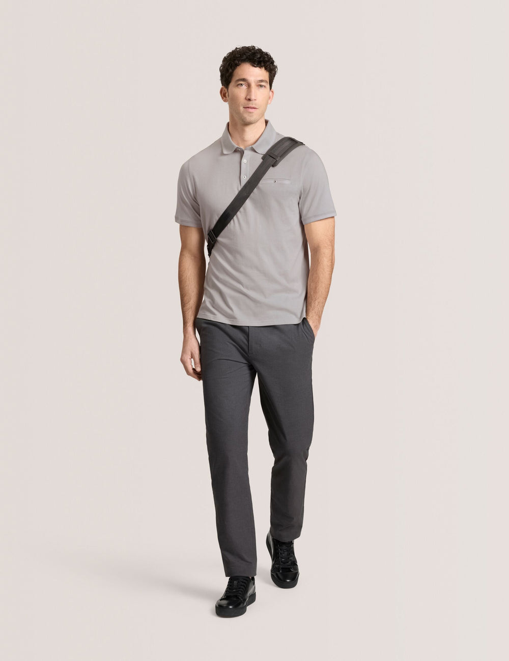 Men POLO - Button Up Polo - Ted Baker