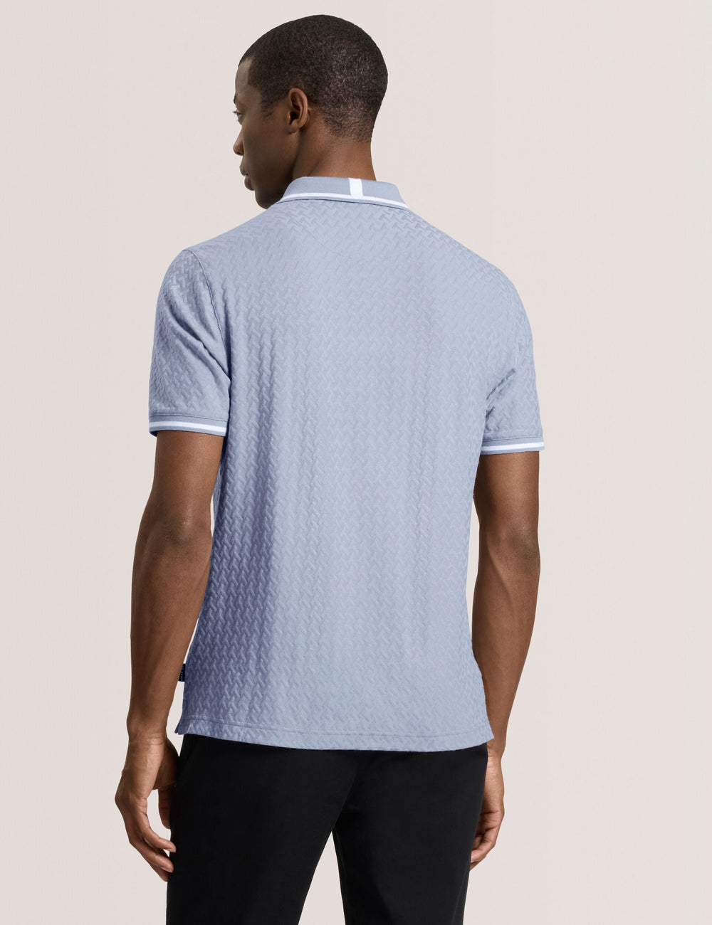 Men TEXTURE POLO - Button Up Polo - Ted Baker