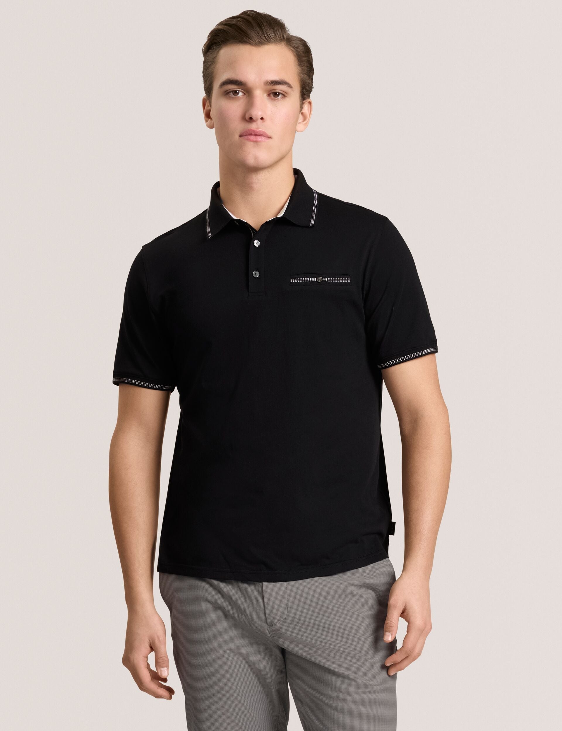 Men POLO - Button Up Polo - Ted Baker