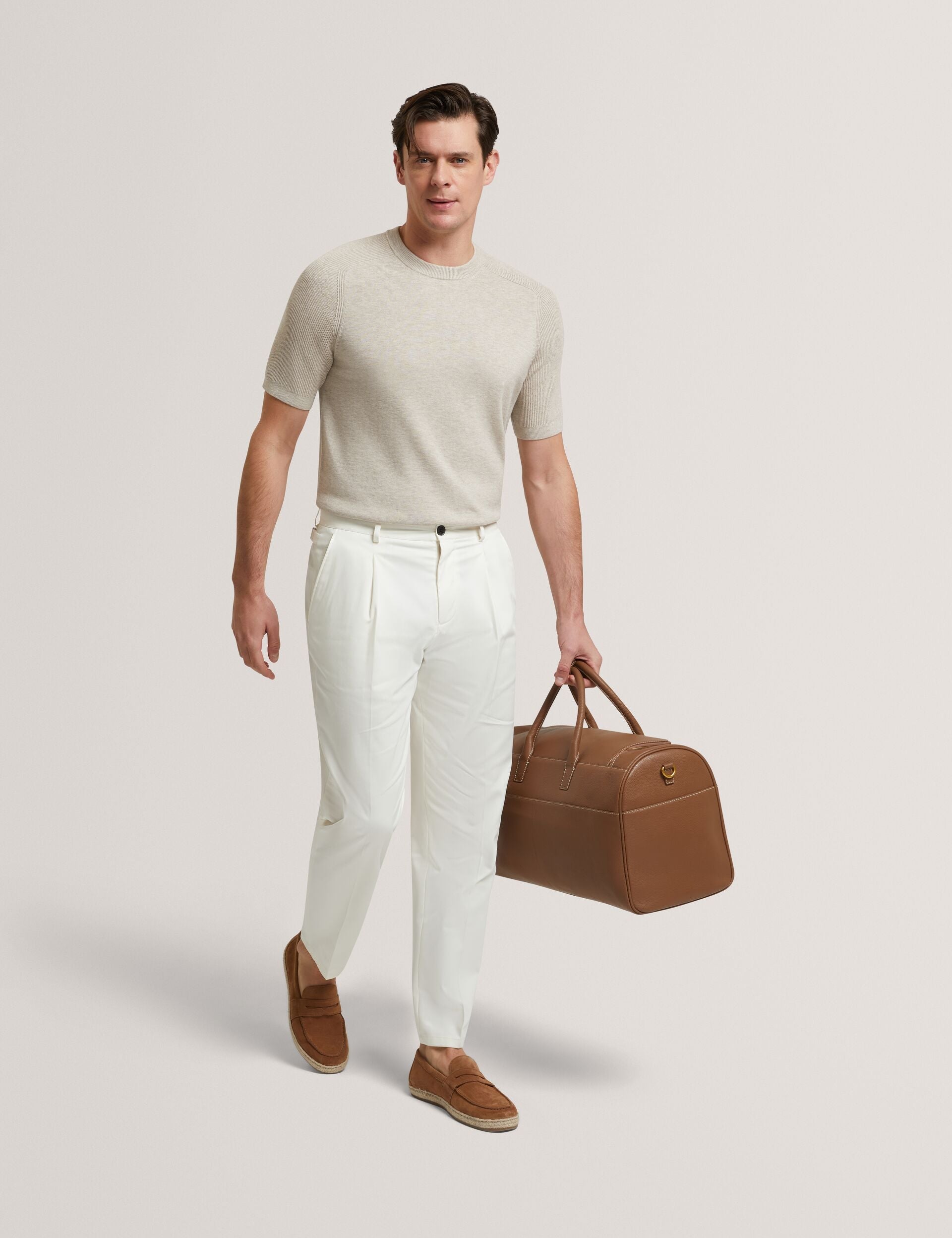 Men|Sale TORRENT - Wool Blend Ribbed Raglan Polo Shirt - Ted Baker