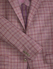 Men WINFRED Plaid Silk Blend Woven Blazer - Ted Baker