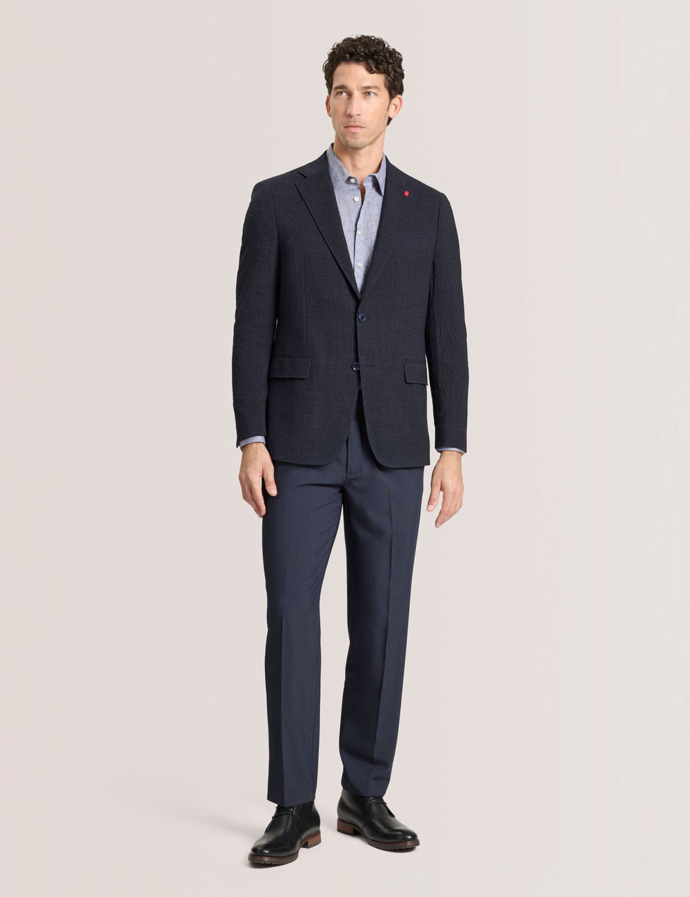 Men WINFRED Textured Weave Wool Blend Blazer - Ted Baker