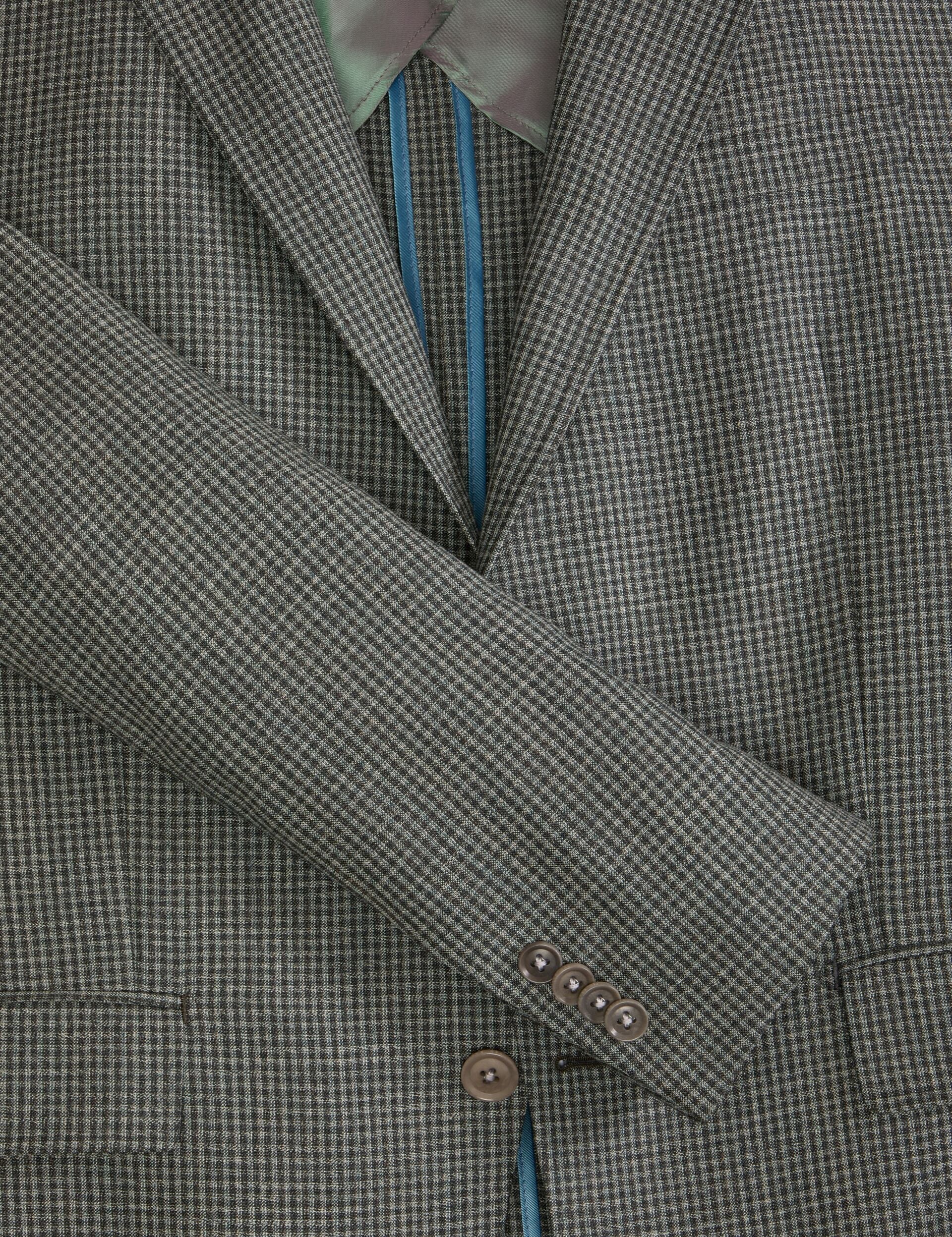 Men WINFRED Mini Check Wool Modern Fit Suit Jacket - Ted Baker