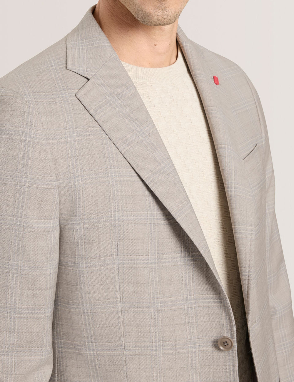 Men WINFRED Mixed Plaid Wool Tailored Blazer - Ted Baker