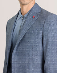 Men WINFRED Plaid Woven Texture Tailored Blazer - Ted Baker