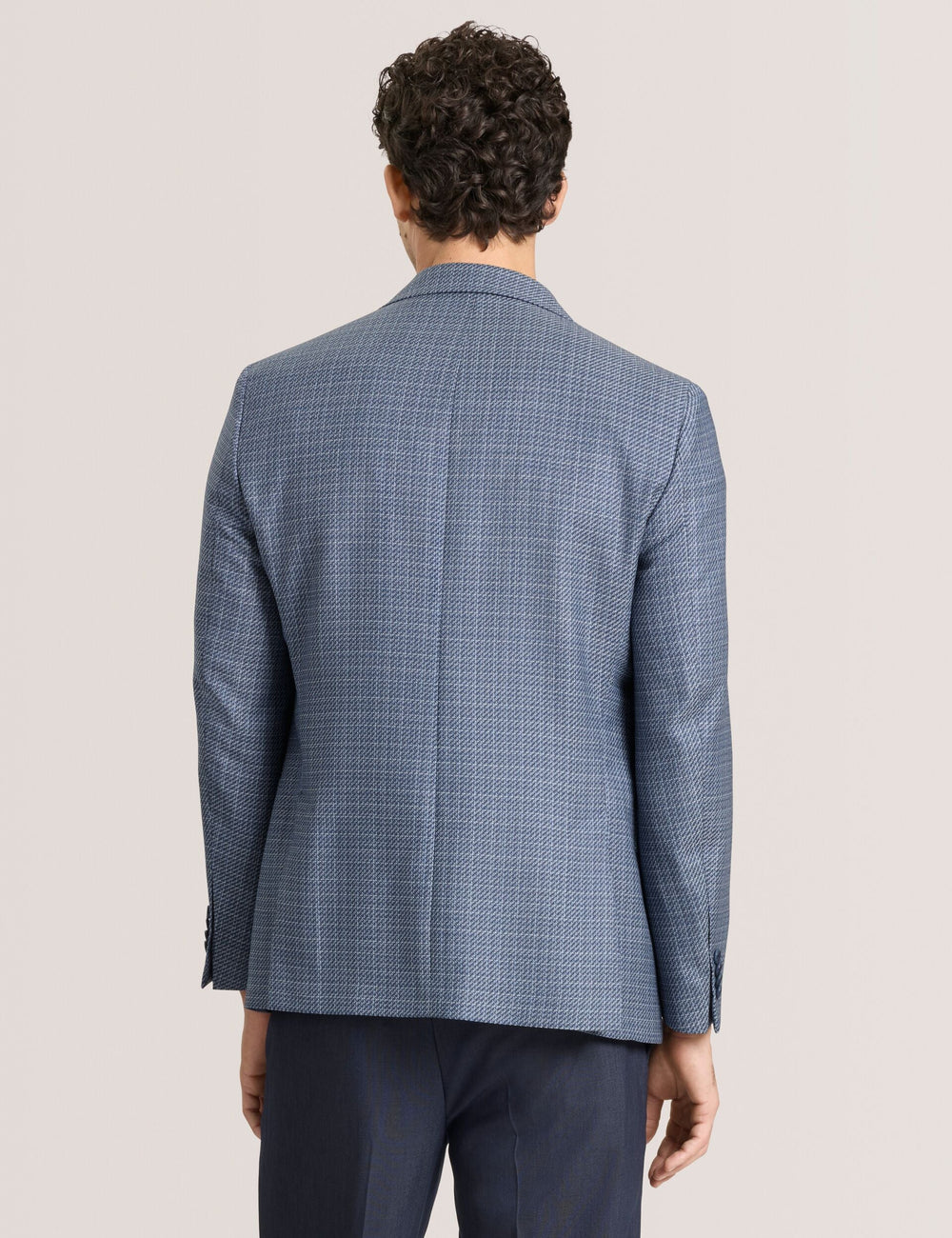 Men WINFRED Plaid Woven Texture Tailored Blazer - Ted Baker