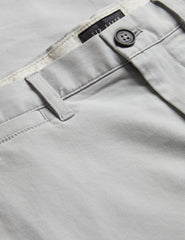 Men HAYBRN - Grey Regular Fit Woven Texture Chinos - Ted Baker