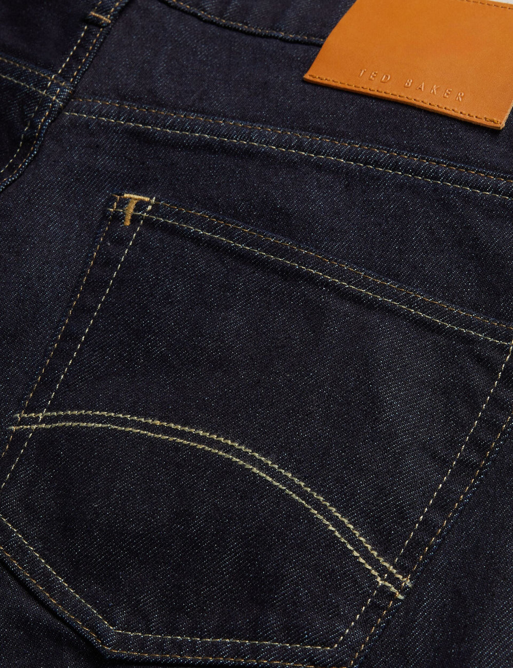Men SLIM FIT STRETCH JEAN - Dk-Blue - Ted Baker