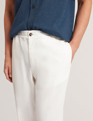 Men CULVERR Relaxed Linen Blend Elasticated Trousers - Ted Baker
