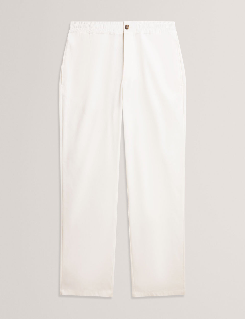 Men CULVERR Relaxed Linen Blend Elasticated Trousers - Ted Baker