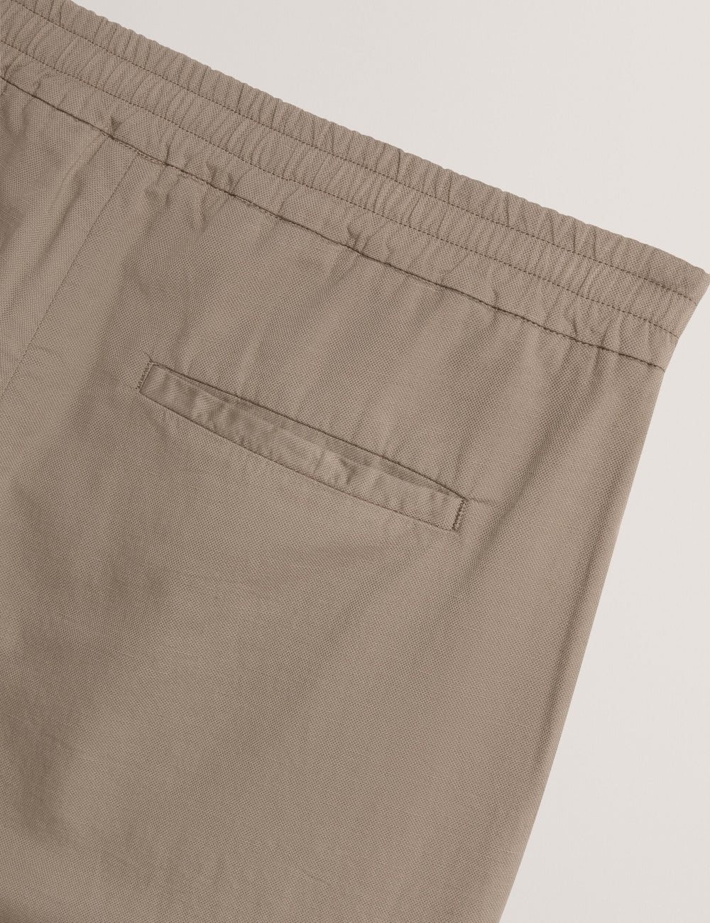 Men MAURCE - Straight Leg Cotton Linen Pants - Ted Baker