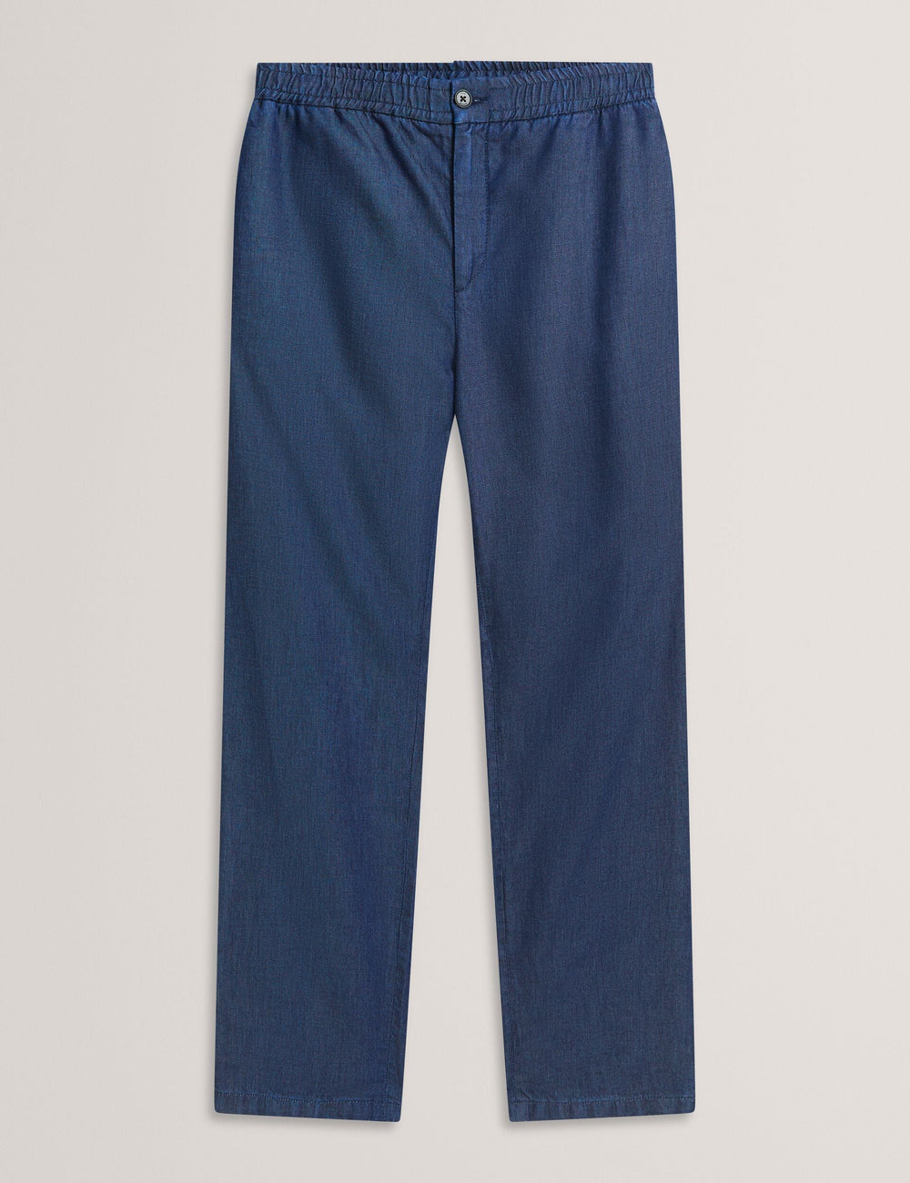 Men GANMO Relaxed Pull-On Chambray Pants - Ted Baker