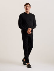 Men LOUNG - Textured T Knit Crew Neck Jumper - Ted Baker