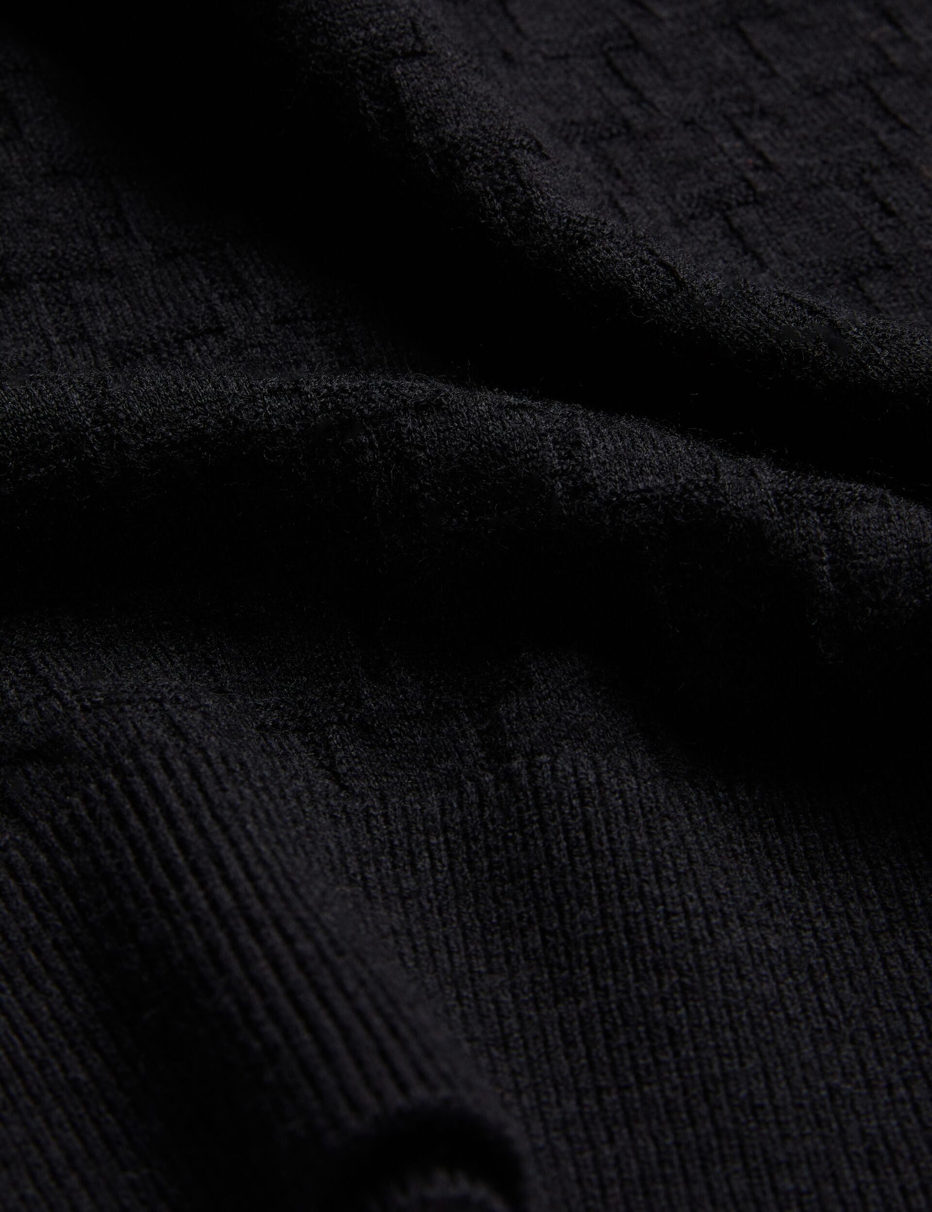 Men LOUNG - Textured T Knit Crew Neck Jumper - Ted Baker