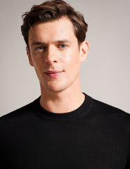 Men CARNBY - Pure Wool Crew Neck Jumper - Ted Baker