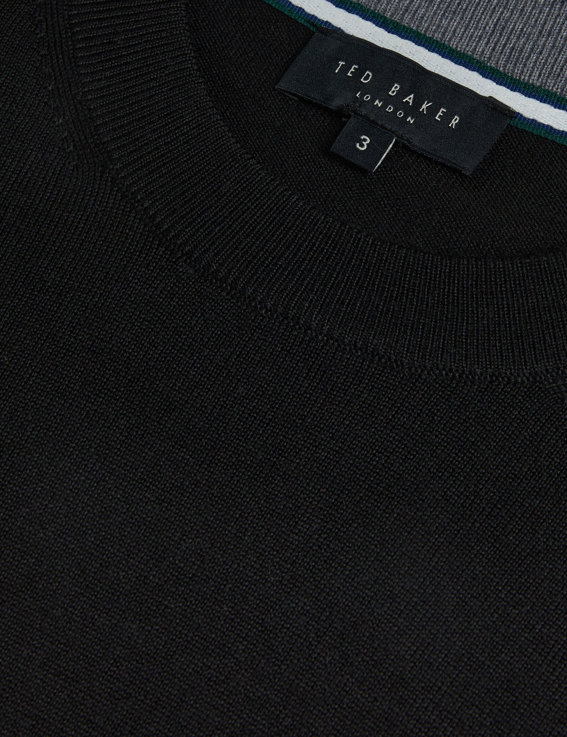 Men CARNBY - Pure Wool Crew Neck Jumper - Ted Baker