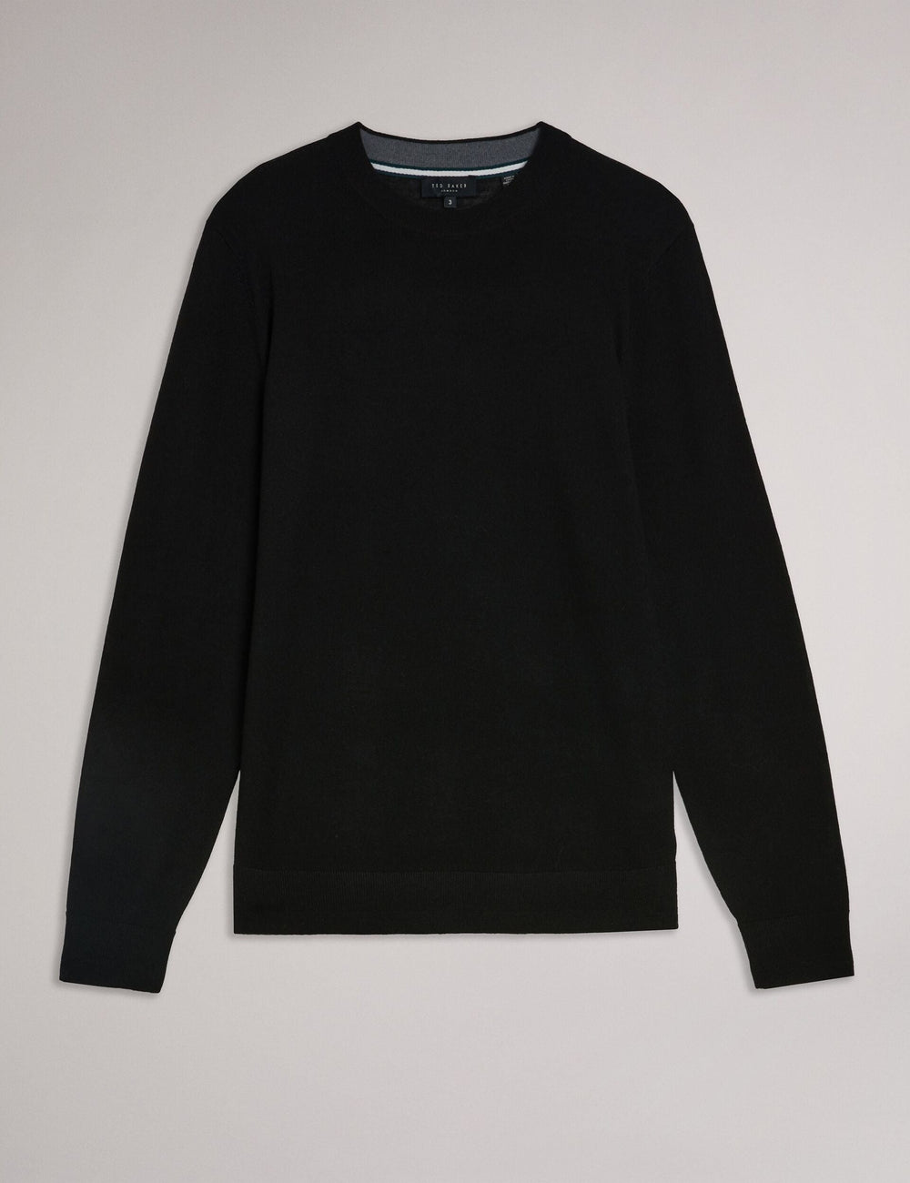 Men CARNBY - Pure Wool Crew Neck Jumper - Ted Baker