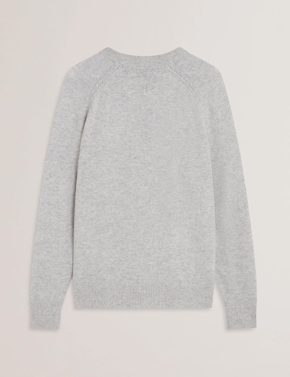 Men GLANT - Cashmere Cable Detail Crew Neck Jumper - Ted Baker
