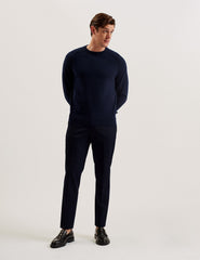 Men GLANT - Cashmere Cable Detail Crew Neck Jumper - Ted Baker